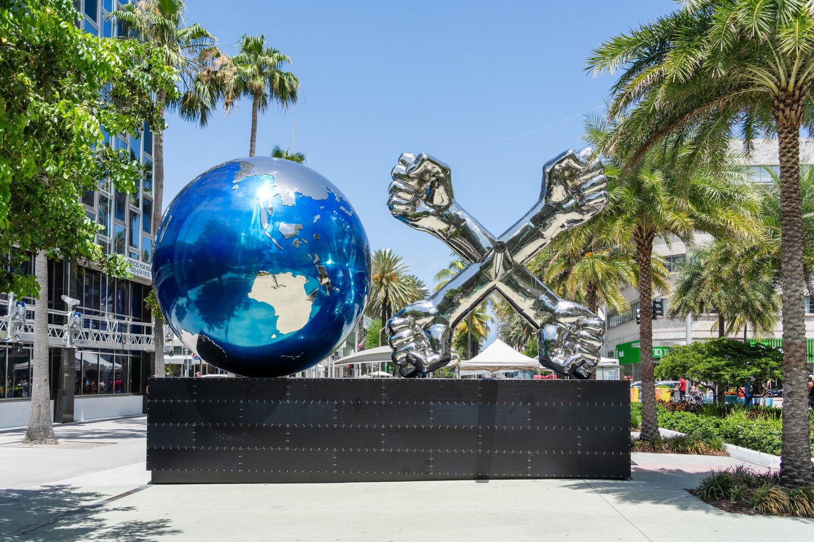 Enjoy the outdoor art installations at the University of Arizona campus