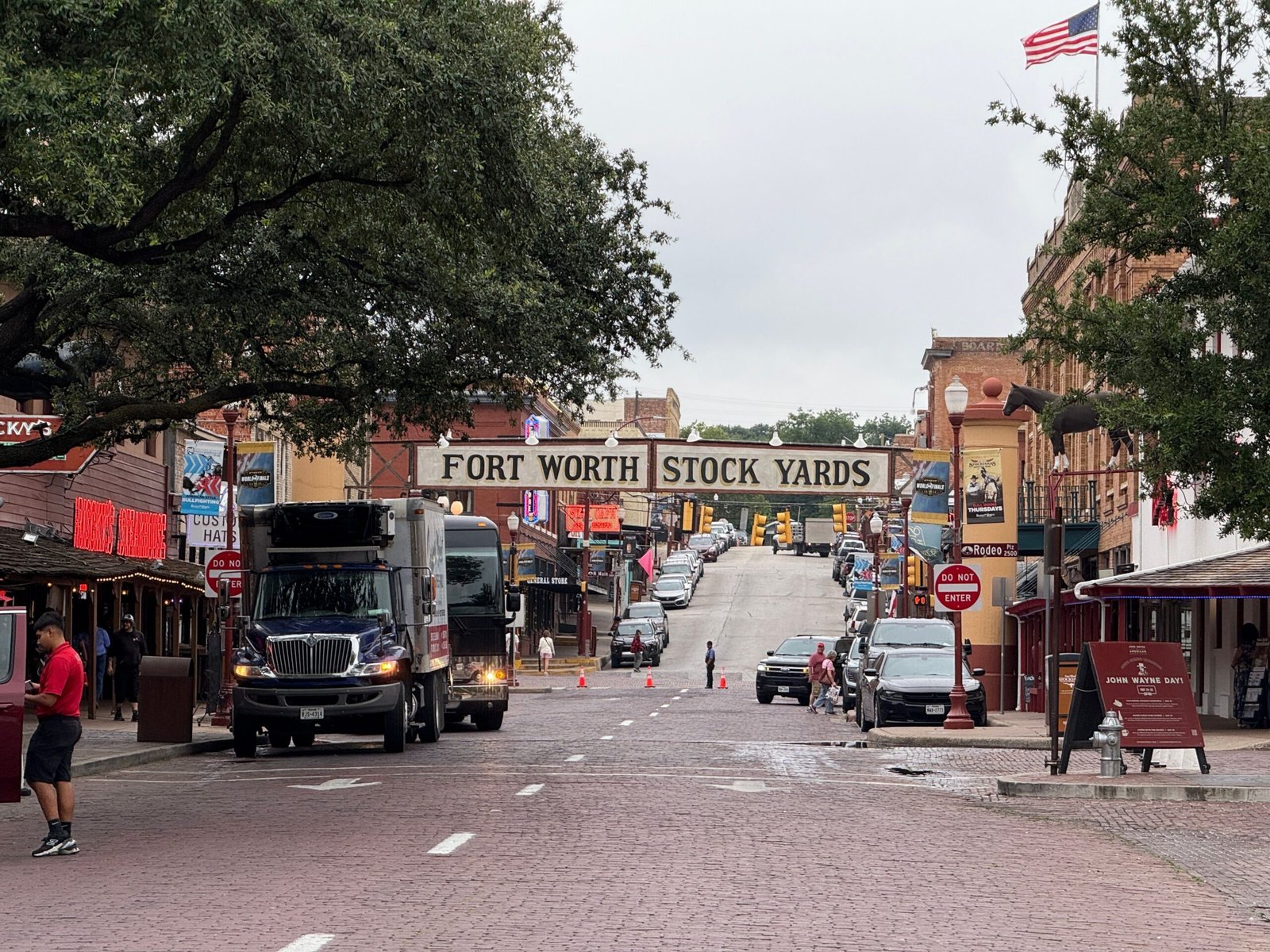 Stroll Through the Historic Stockyards City and Watch the Cattle Auction
