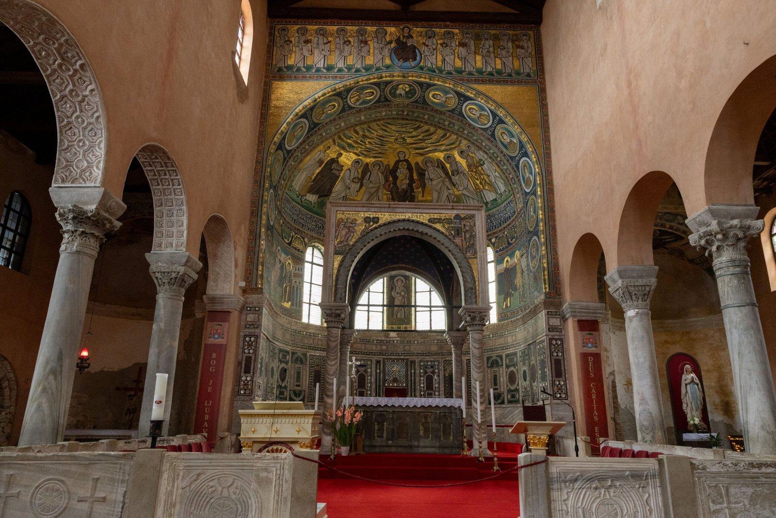 Marvel at the stunning mosaics in the Basilica di San Vitale