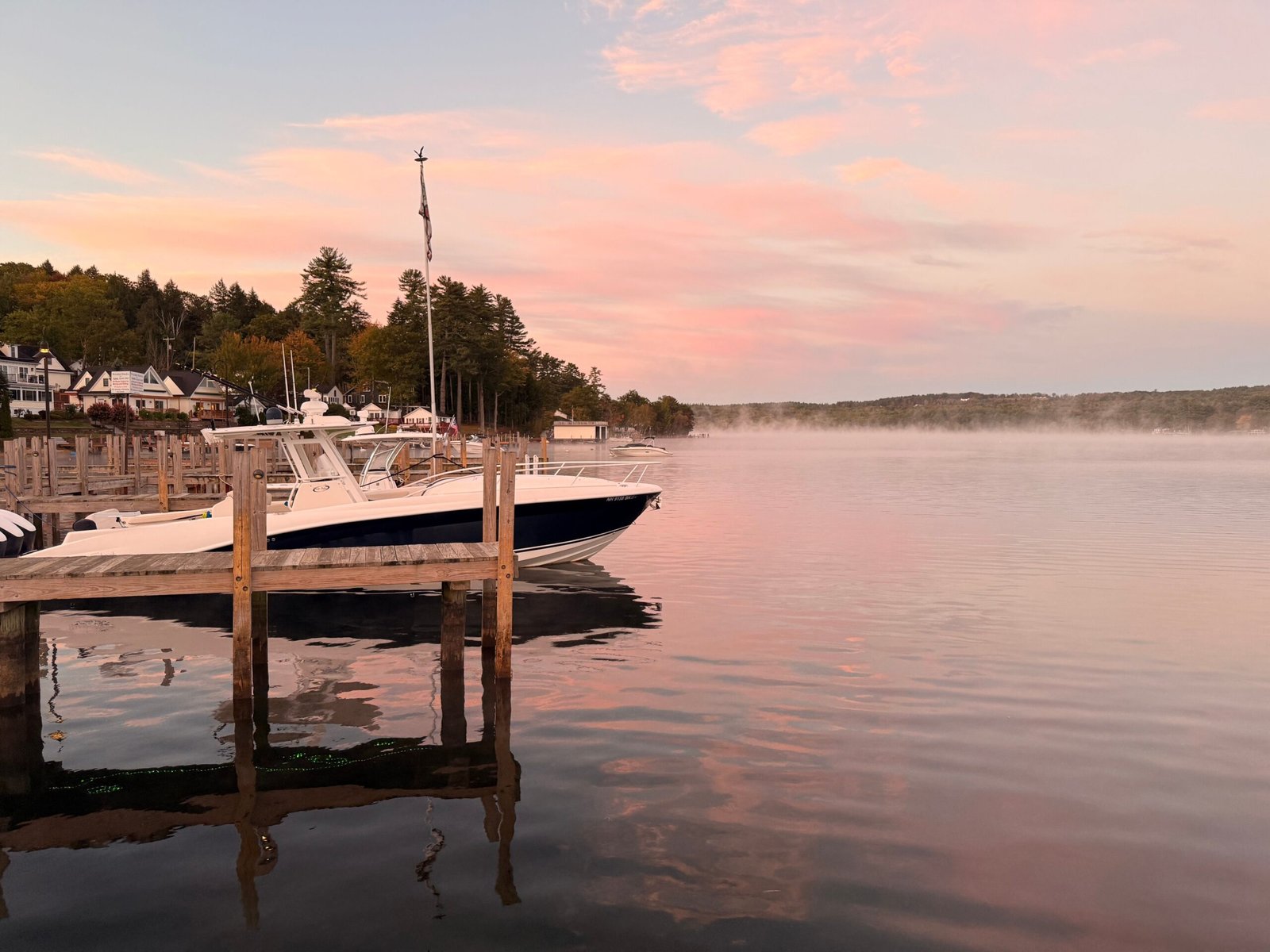 Stroll Along the Picturesque Waterfront at Weirs Beach