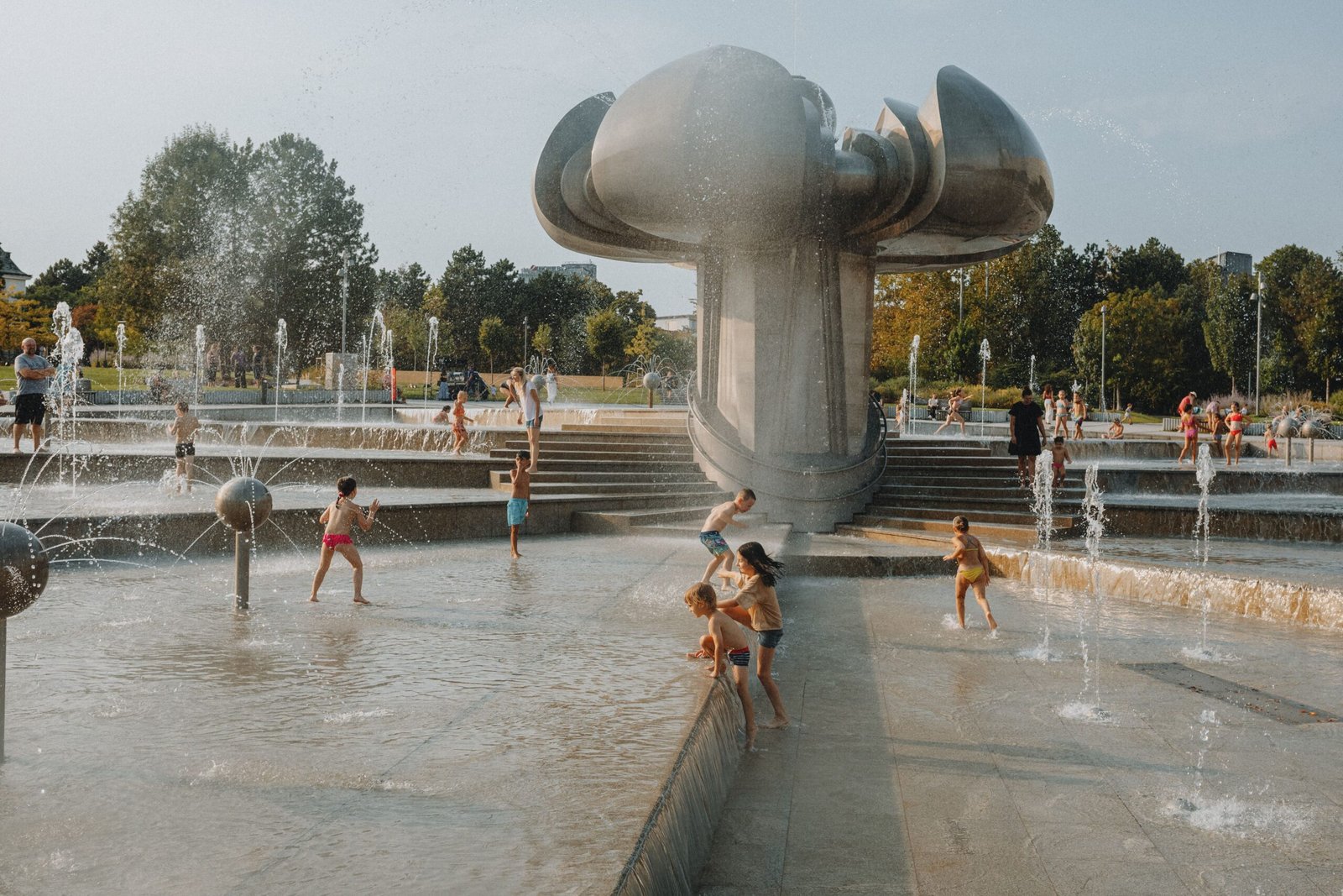 Relax at the St. George City Splash Pad with Family and Friends
