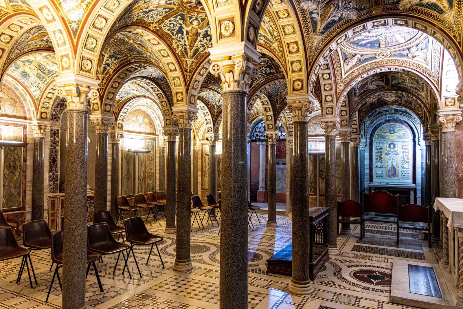 Visit the Mausoleum of Galla Placidia to see its intricate mosaics