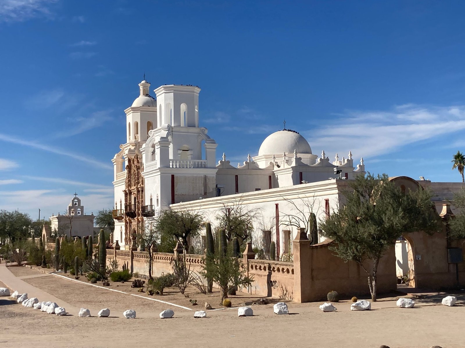 Visit the historic Mission San Xavier del Bac