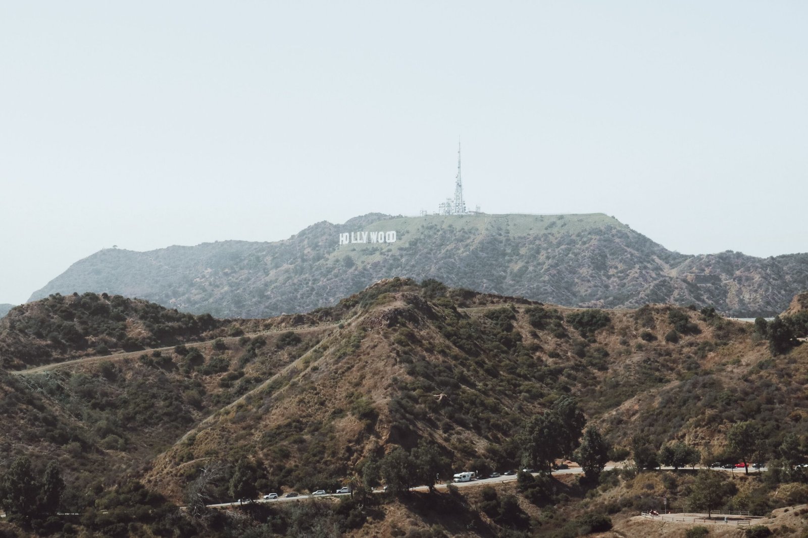 Visit the iconic Hollywood Sign viewpoint at Griffith Park