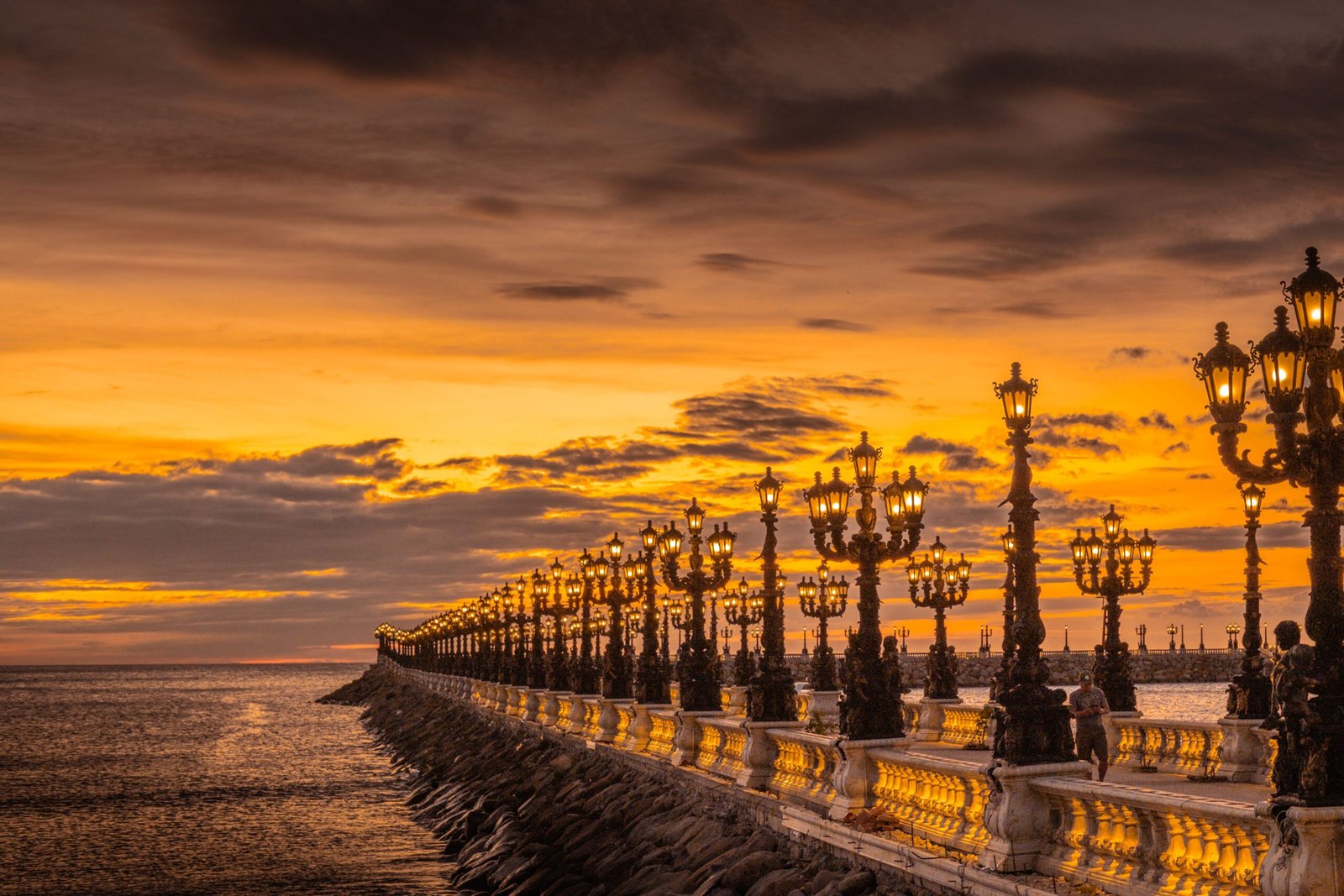 Visit the iconic Malecón esplanade for sunset views