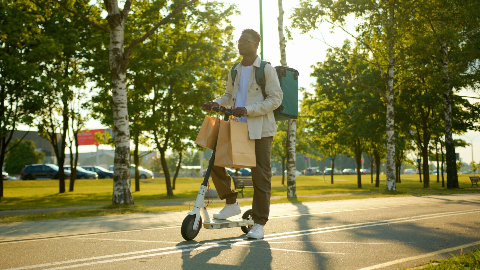 Go for a walk or bike ride along the scenic trails at River Birch Park