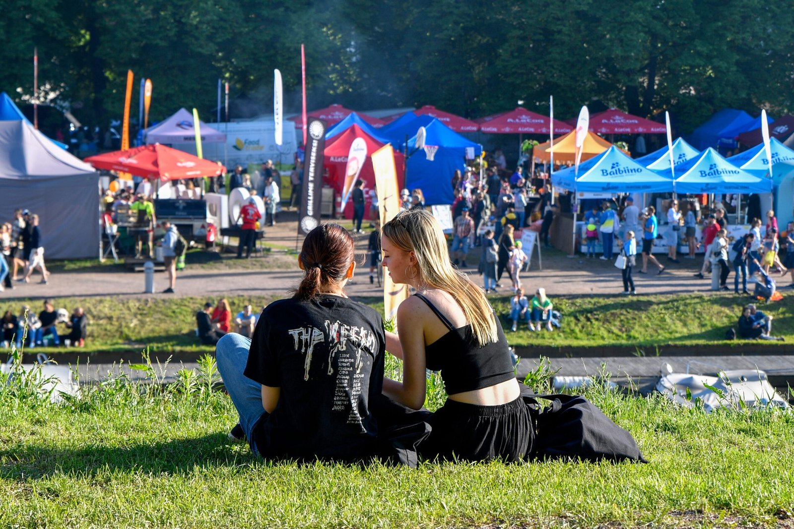 Attend a sunset celebration at the peaceful Sunset Park