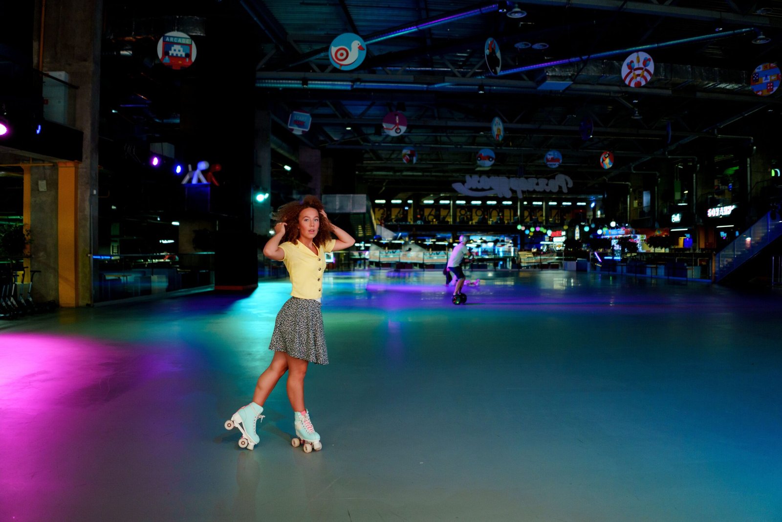 Experience the fun of a game at the Winter Haven Roller Rink