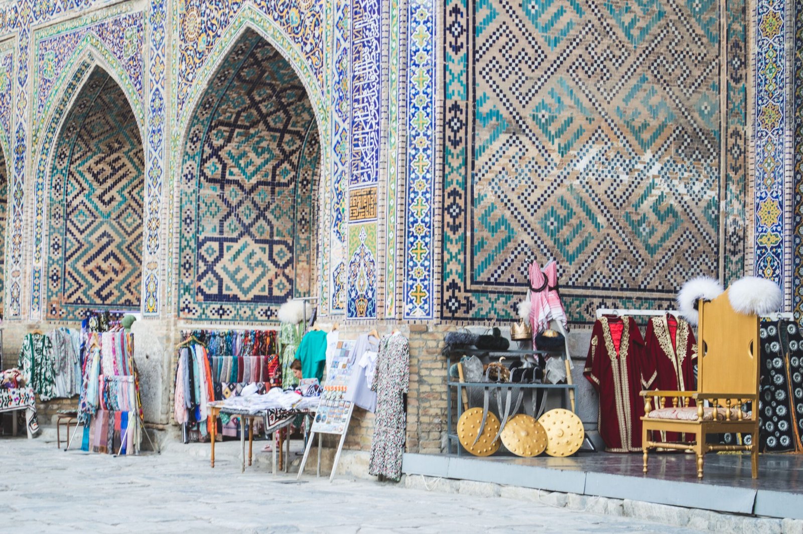 Experience the local culture at the Samarkand Silk Road Tea House
