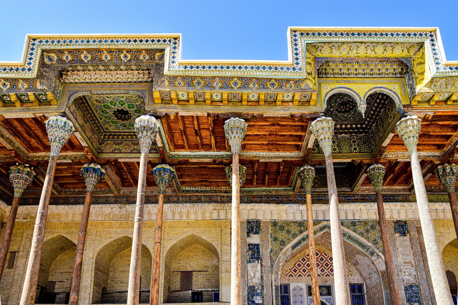 Explore the Juma Mosque in Bukhara