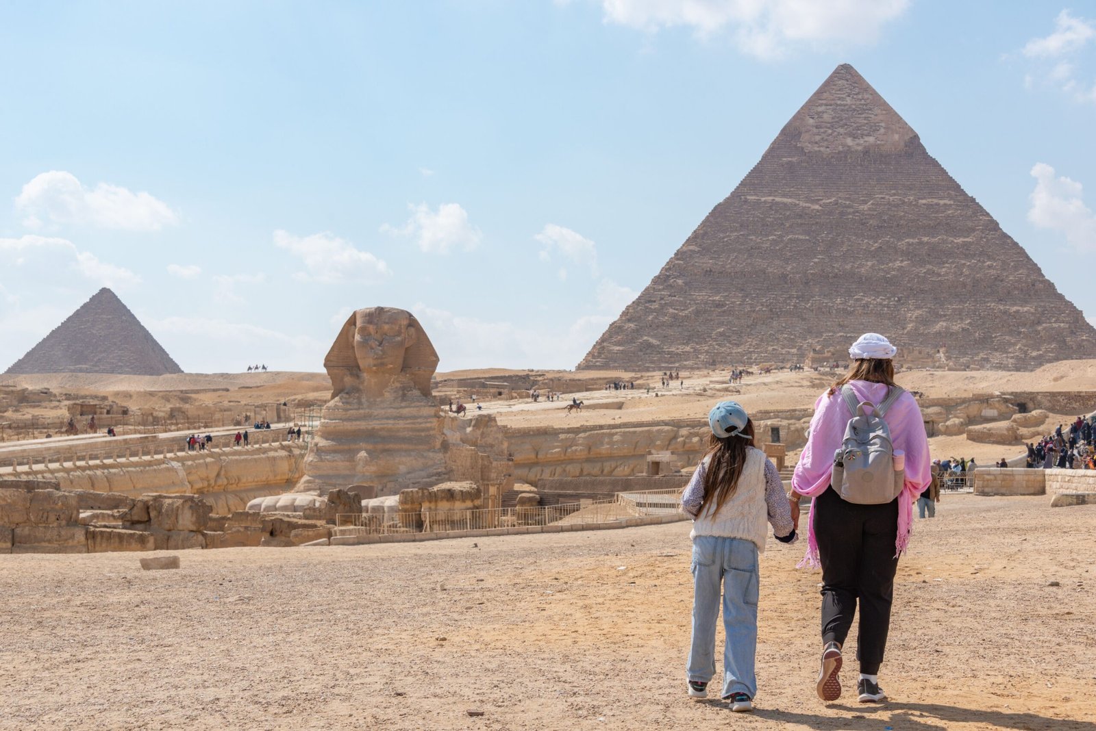 Explore the Pyramids of Giza and the Sphinx in Cairo