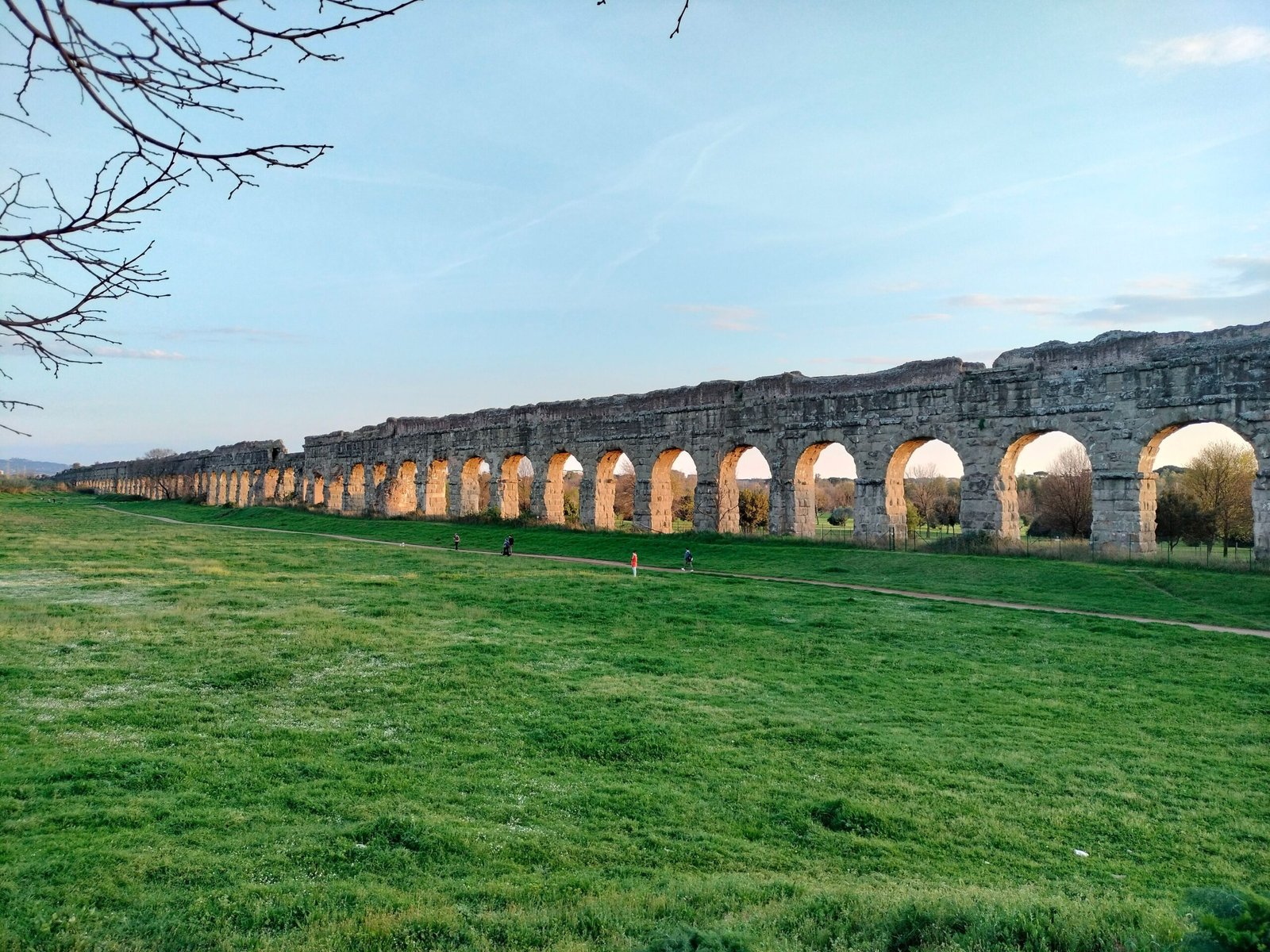 Stroll Across the Ancient Roman Aqueduct