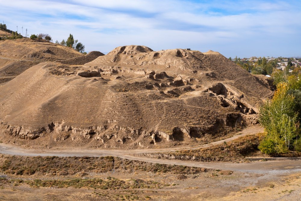 Take a guided tour of the ancient city of Penjikent