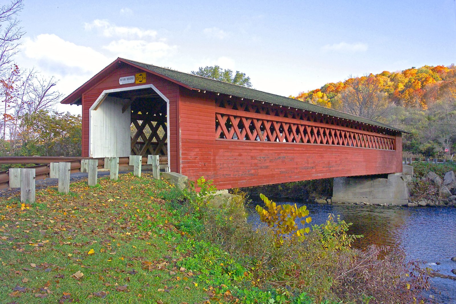 Take a scenic drive along the Vermont Covered Bridge Scenic Byway