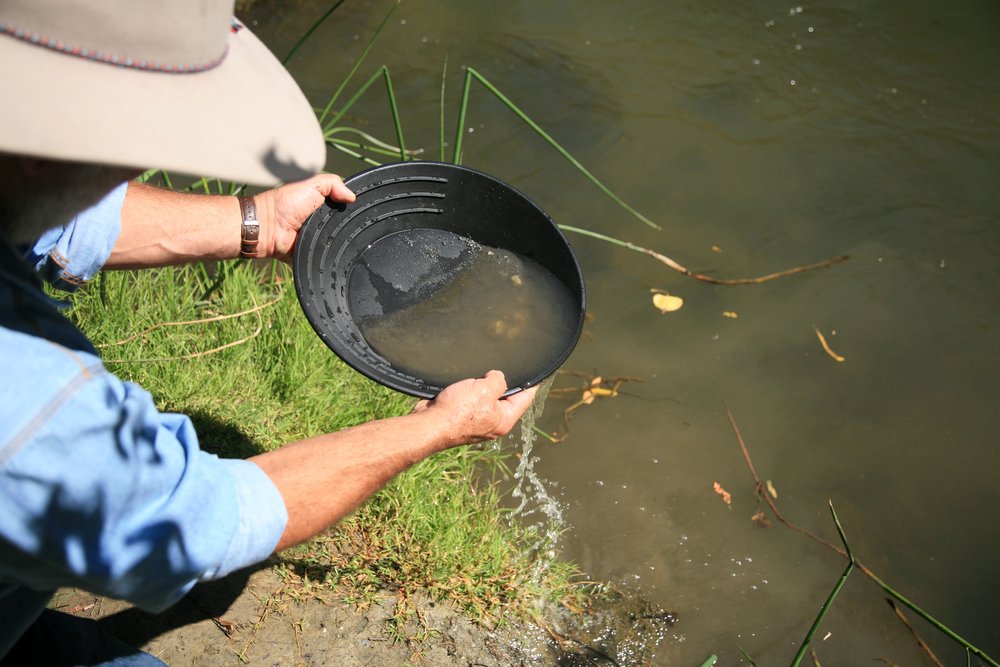 Try Your Luck at Gold Panning in Nearby Streams