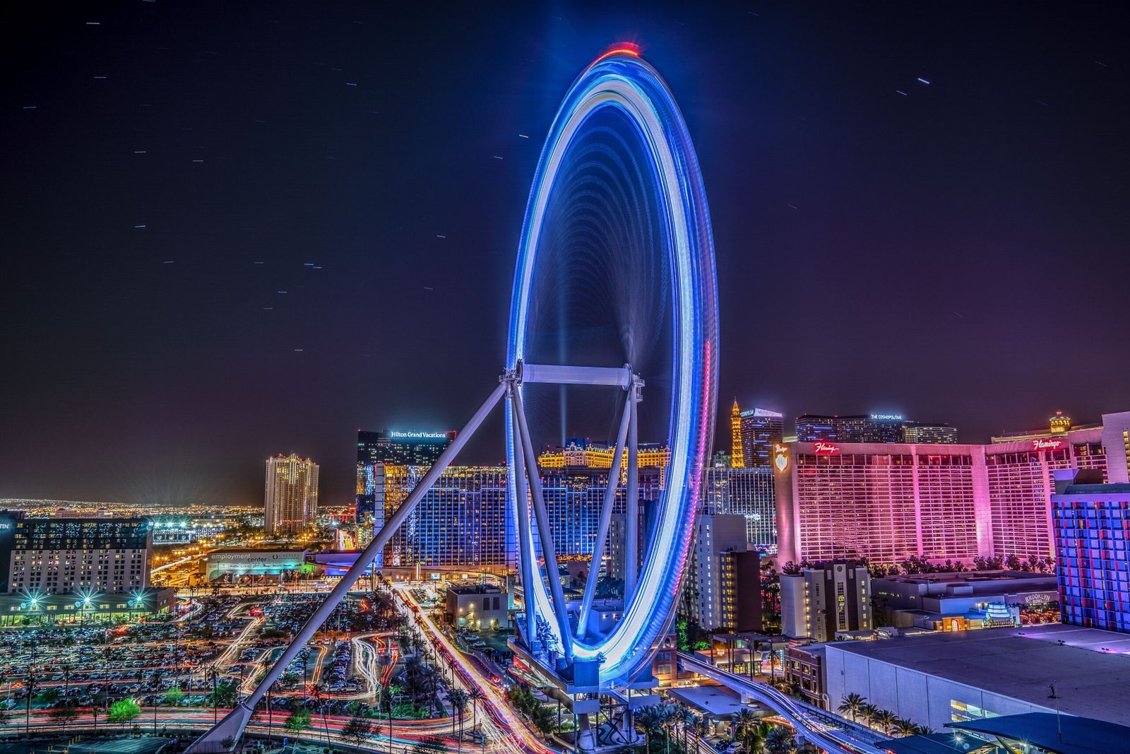 Visit the High Roller Observation Wheel