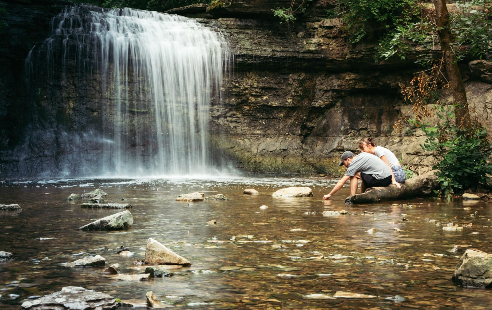 Enjoy a picnic at the serene Cascade Falls Park