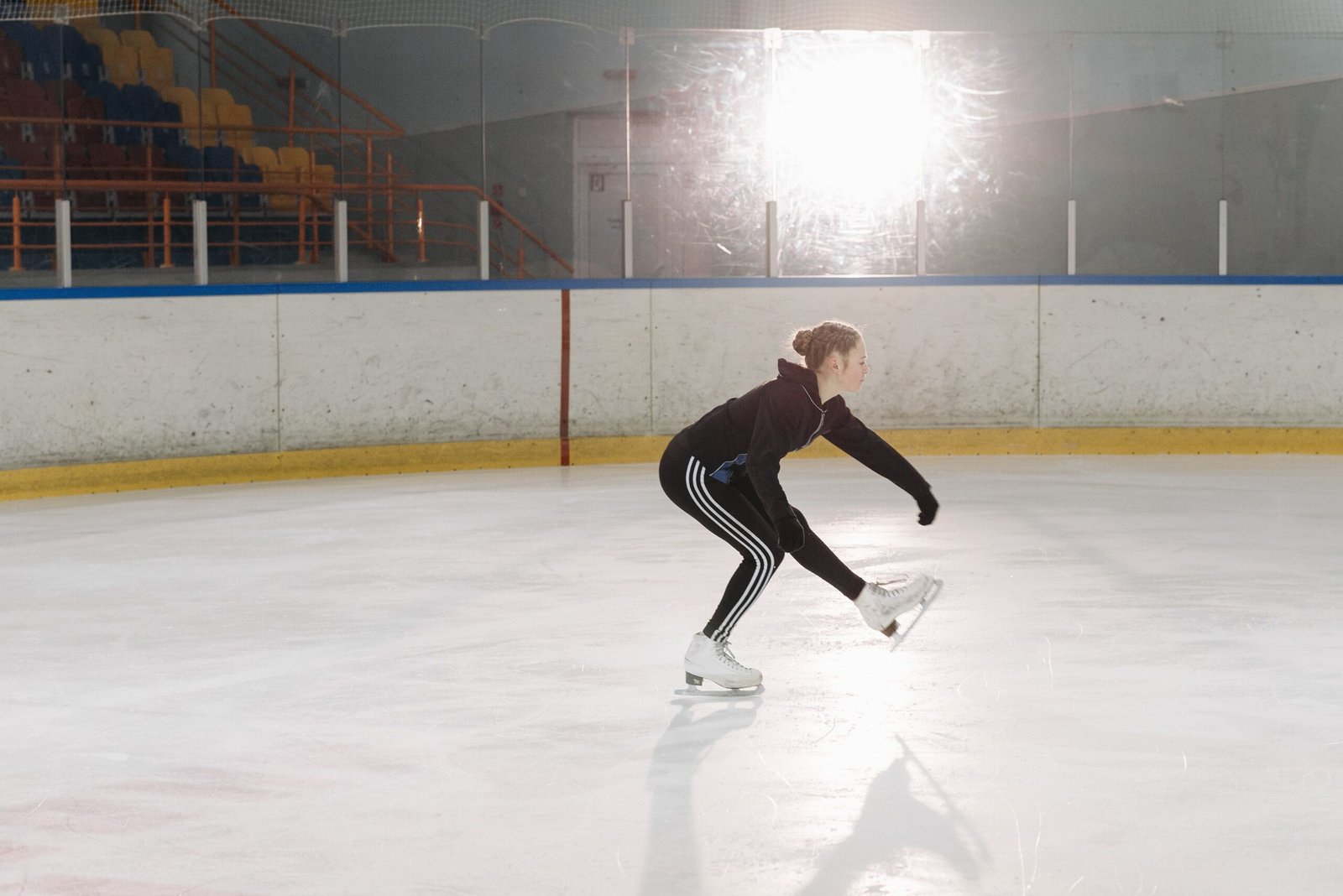 Enjoy ice skating at the Utah Olympic Oval nearby