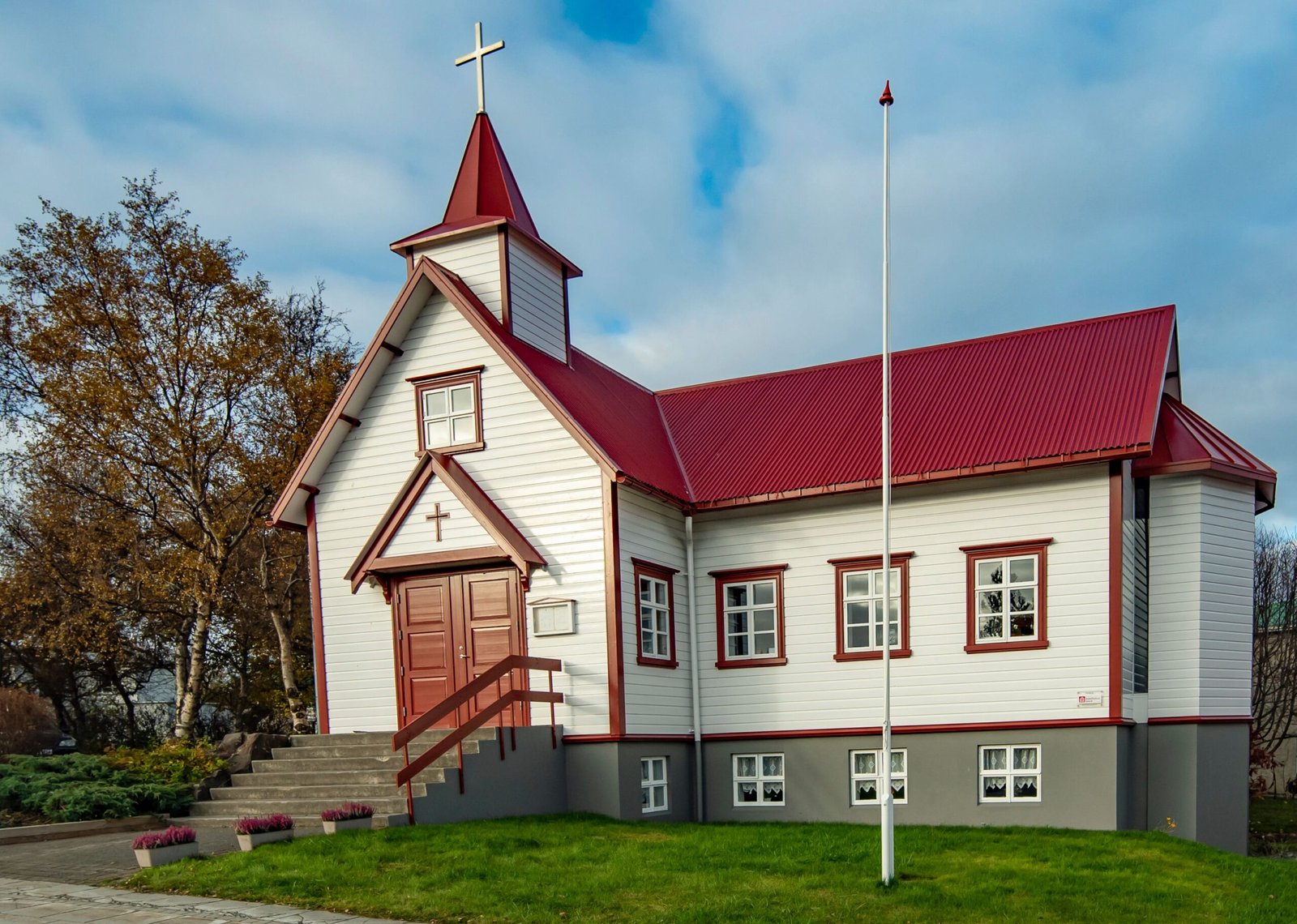Explore the Akureyri Church (Akureyrarkirkja) for its unique architecture and panoramic views