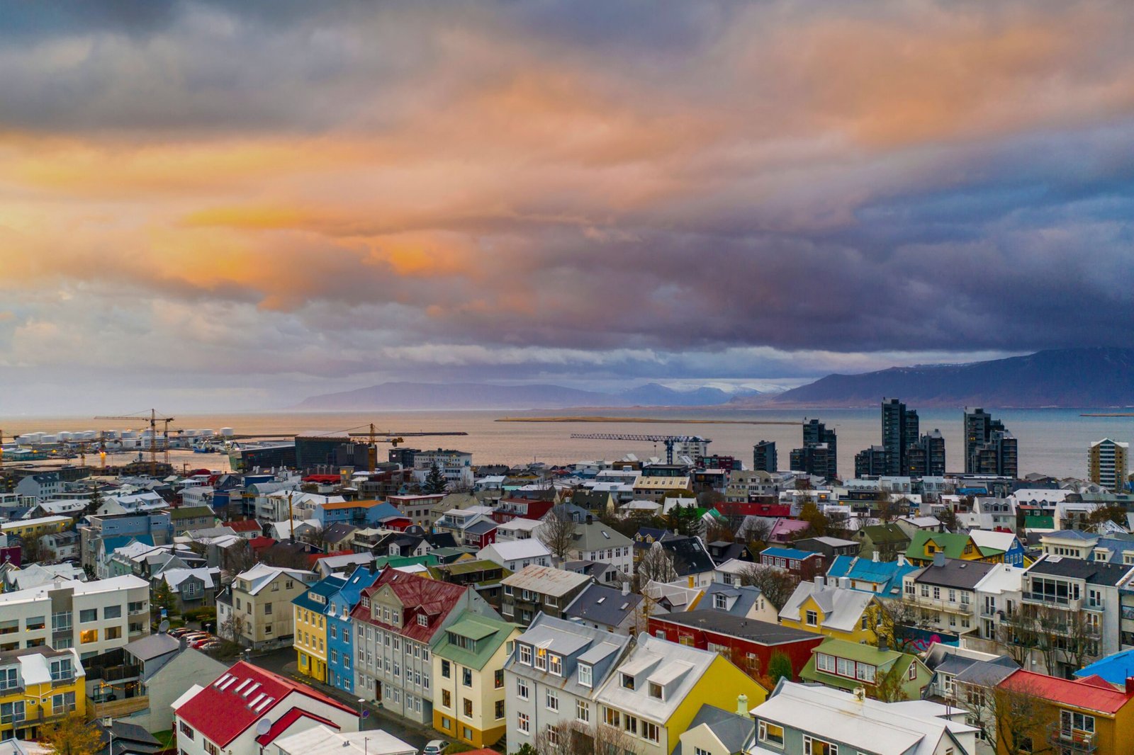 Explore the Colorful Houses of the Old Harbor District in Reykjavik