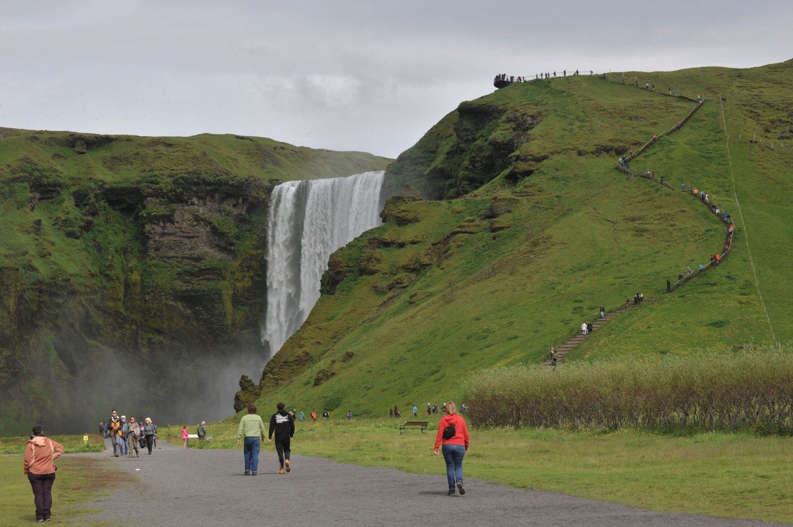Hike to the Top of Skogafoss for Breathtaking Views