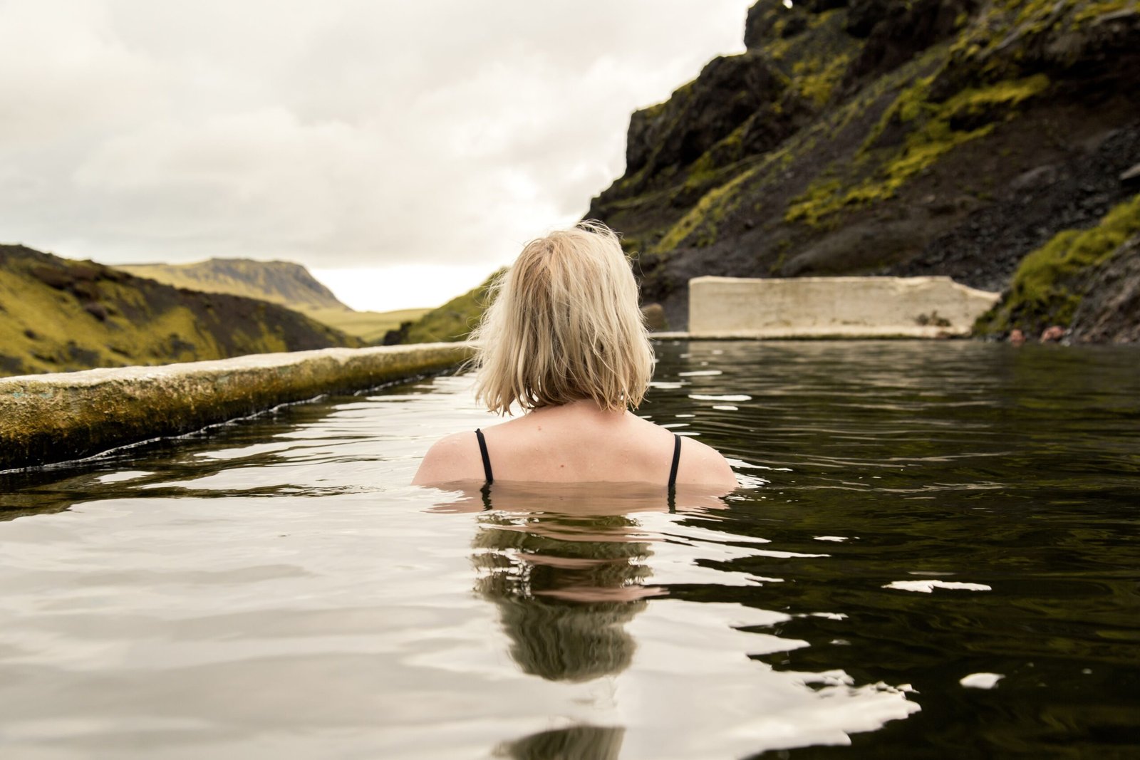 Swim in the Man-Made Geothermal Pool at Laugarvatn Fontana