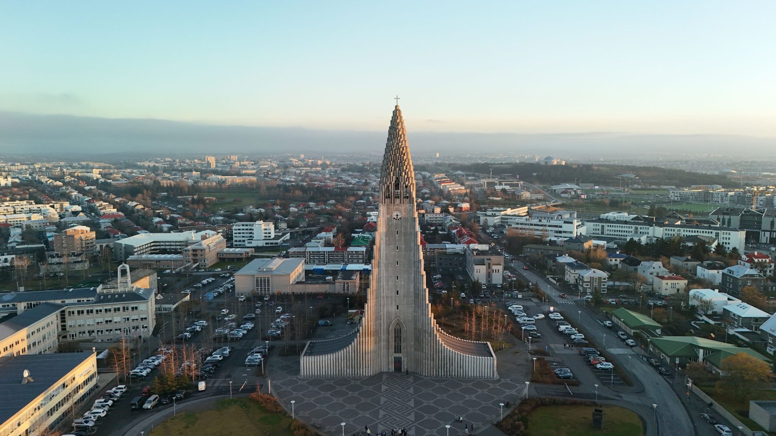 Visit Hallgrímskirkja Church and Take the Elevator to the Top for Panoramic Views
