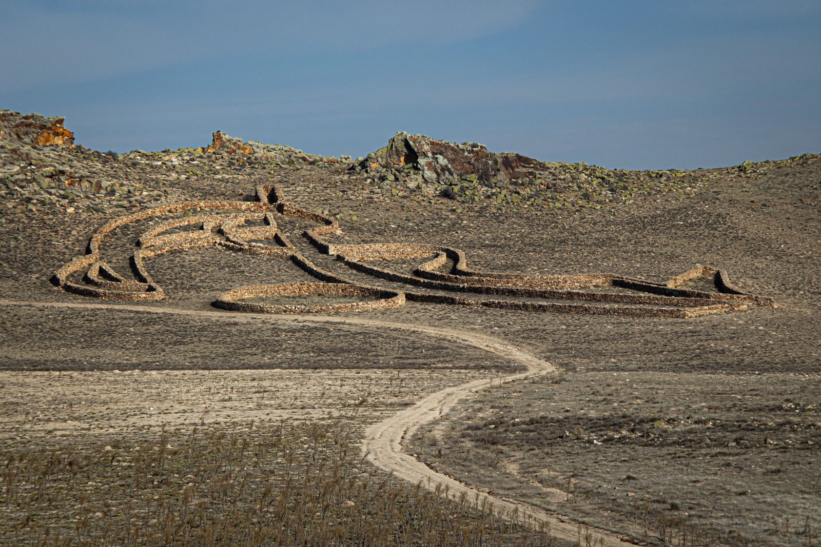 Visit the Blythe Intaglios, ancient geoglyphs etched in the desert