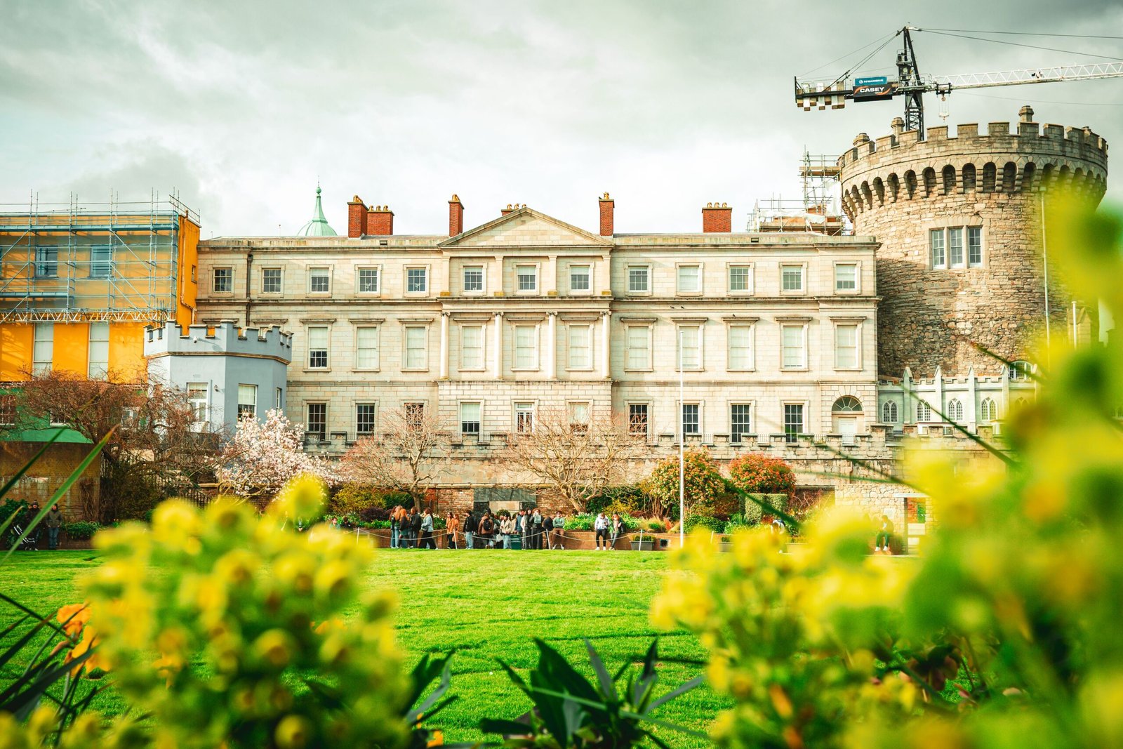 Visit the iconic Dublin Castle for a glimpse of history