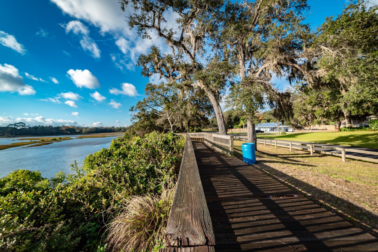 Walk or Bike Along the Shem Creek Boardwalk