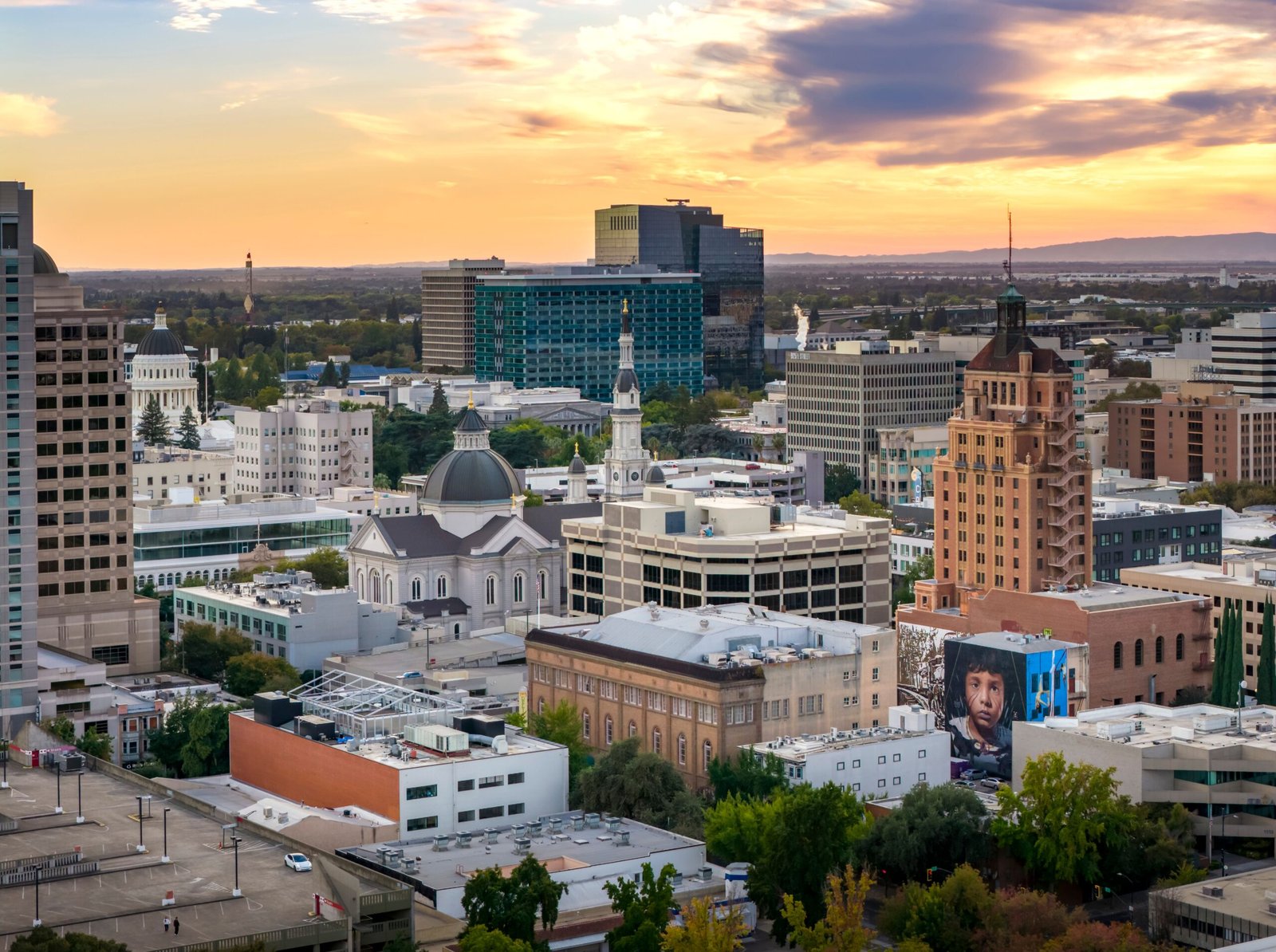 Overview city of Bakerfield
