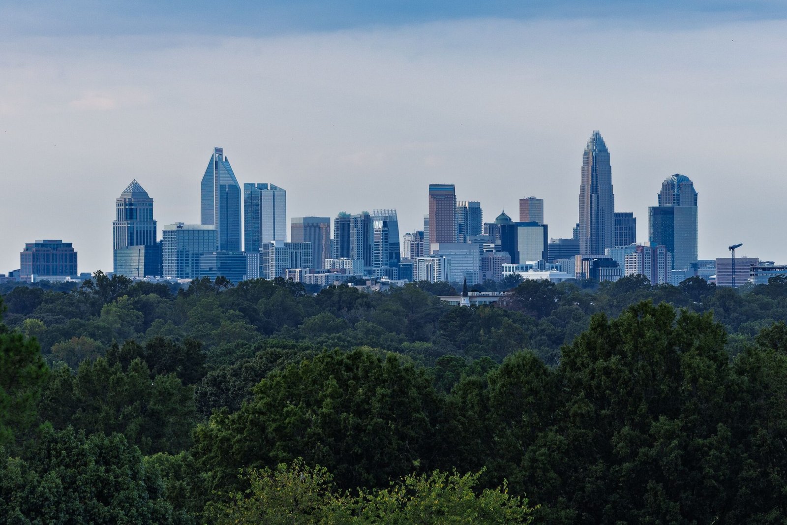Overview city of Hillsborough NC