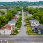 Overview city of Murfreesboro Arkansas