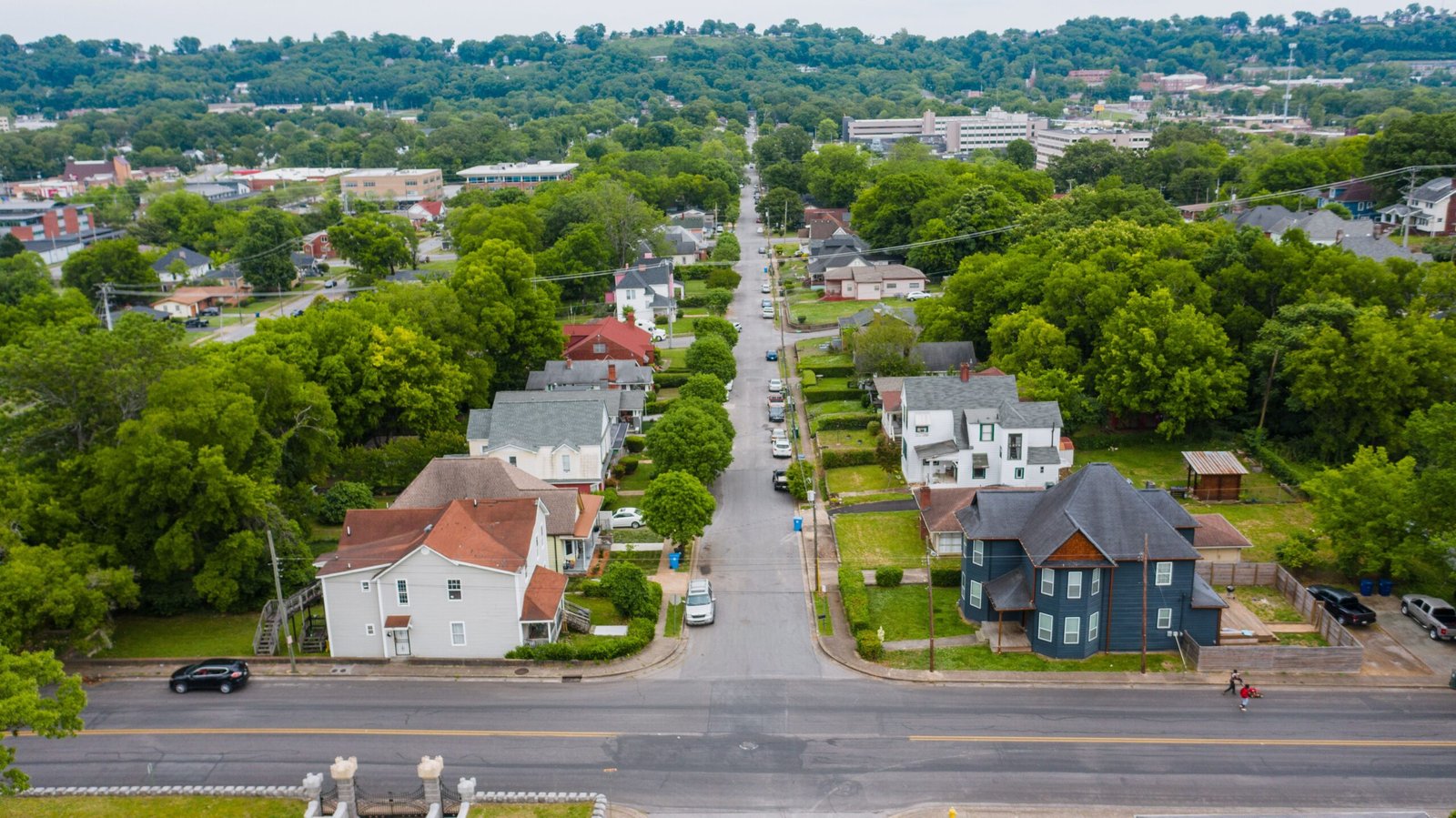 Overview city of Murfreesboro Arkansas