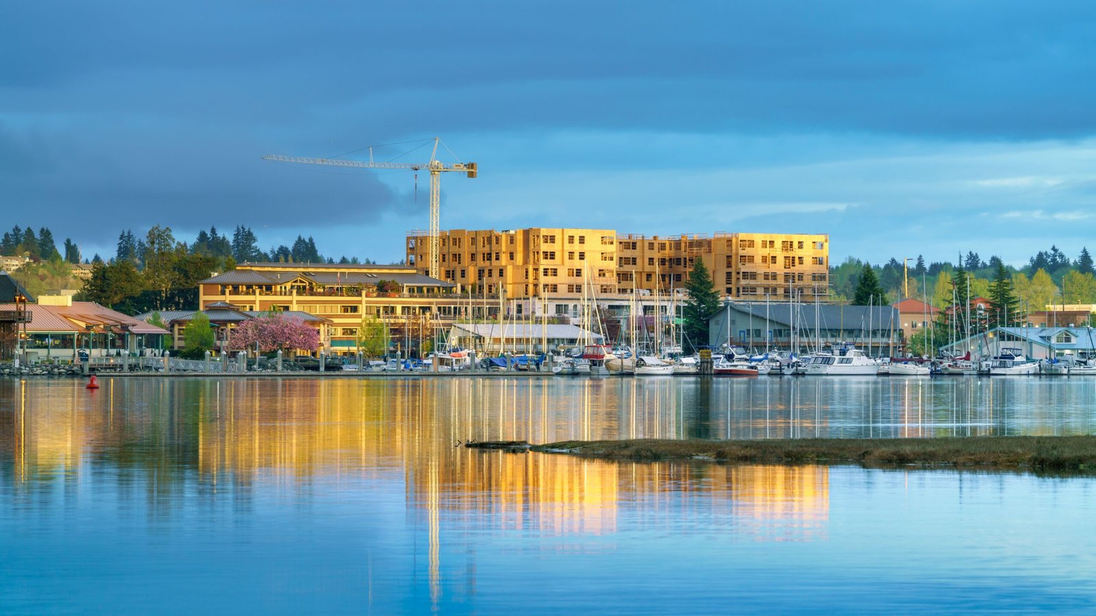 Overview city of Port Orchard