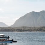 Overview city of Tofino Vancouver Island