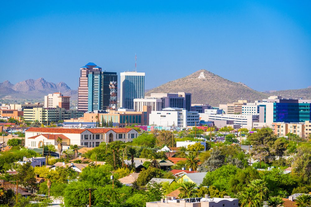 Overview city of Tucson