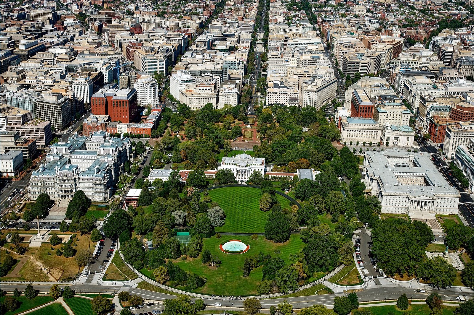 Overview city of Washington DC