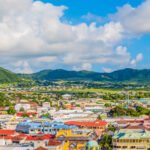 Overview city of St Kitts