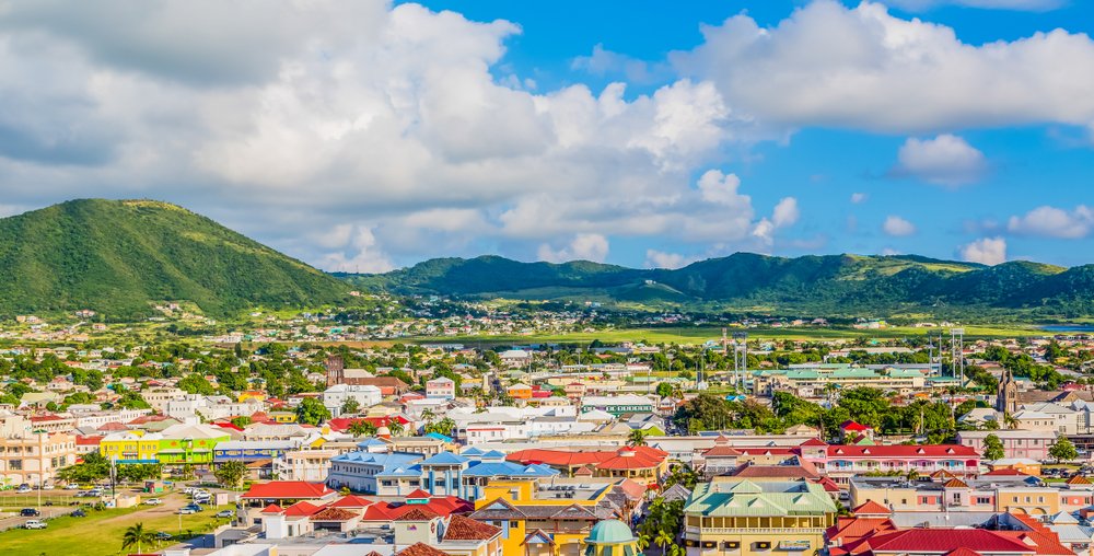 Overview city of St Kitts