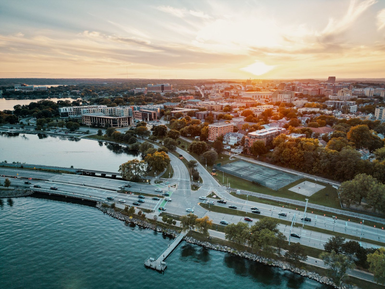 Overview city of Appleton Wisconsin