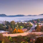 Overview city of Asheville North Carolina