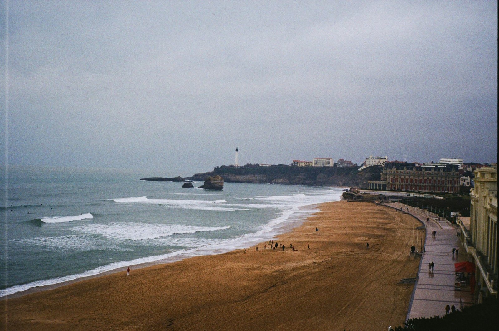 Overview city of Biarritz