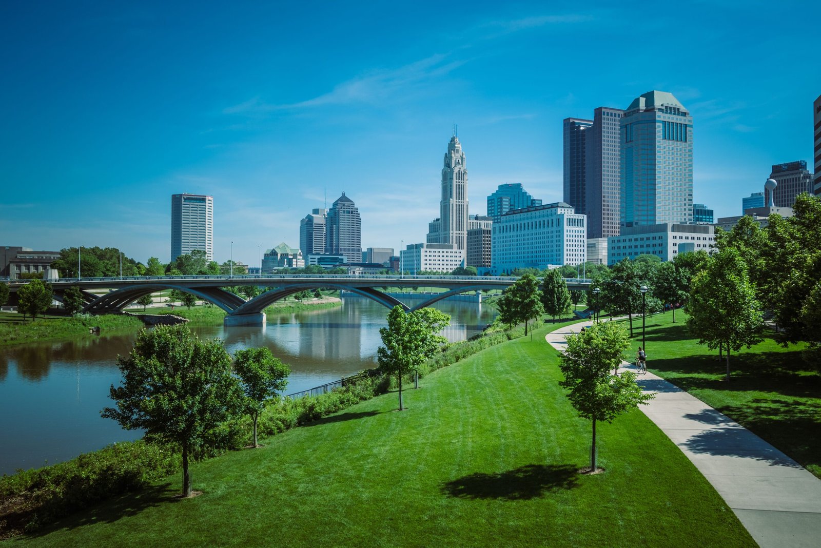 Overview city of Columbus Ohio