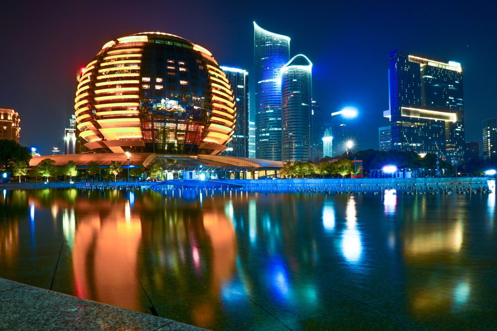Overview city of Hangzhou