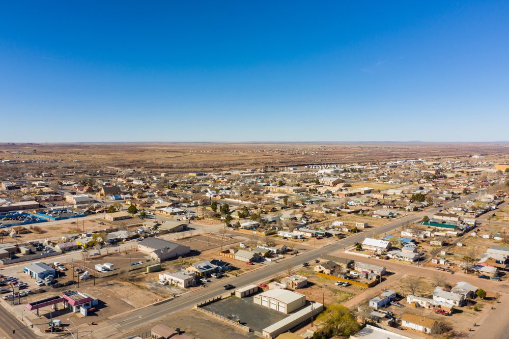 Overview city of Holbrook Arizona
