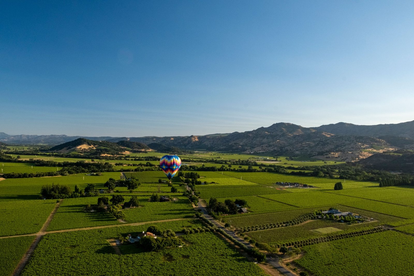 Overview city of Murphys California