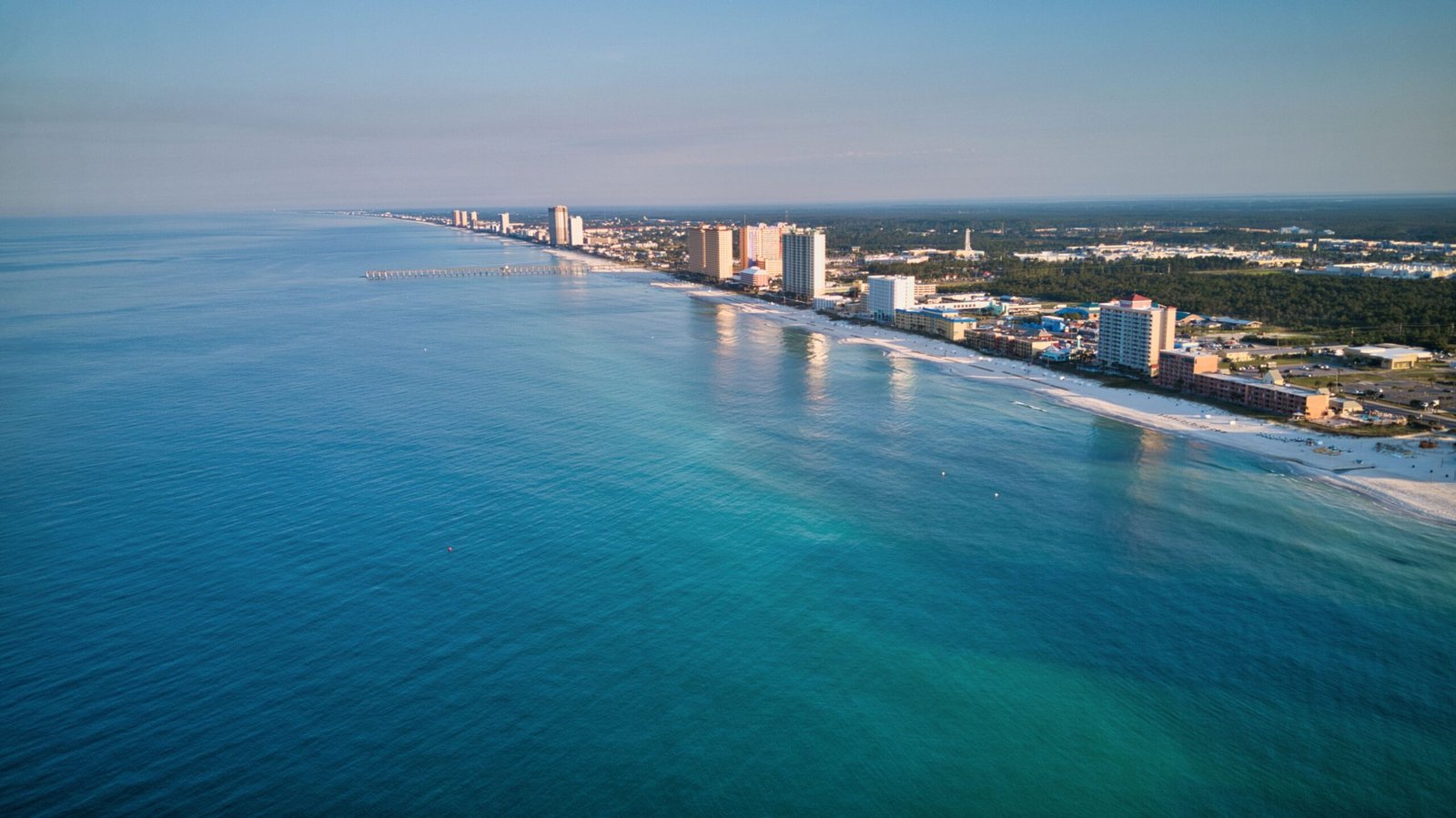 Overview city of Panama City Beach