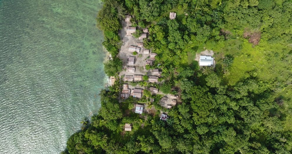 Overview city of Solomon Islands