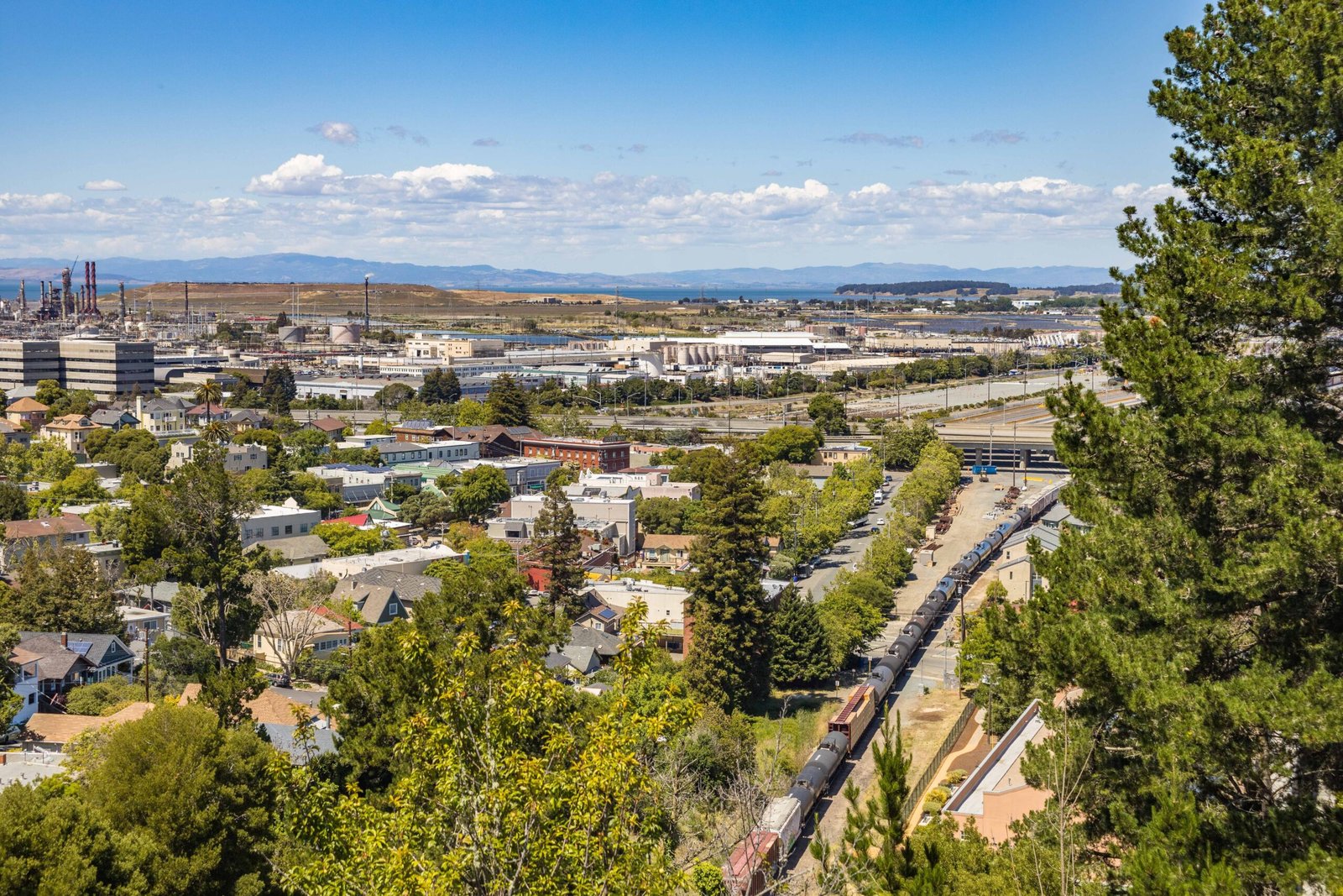 Overview city of Tehachapi